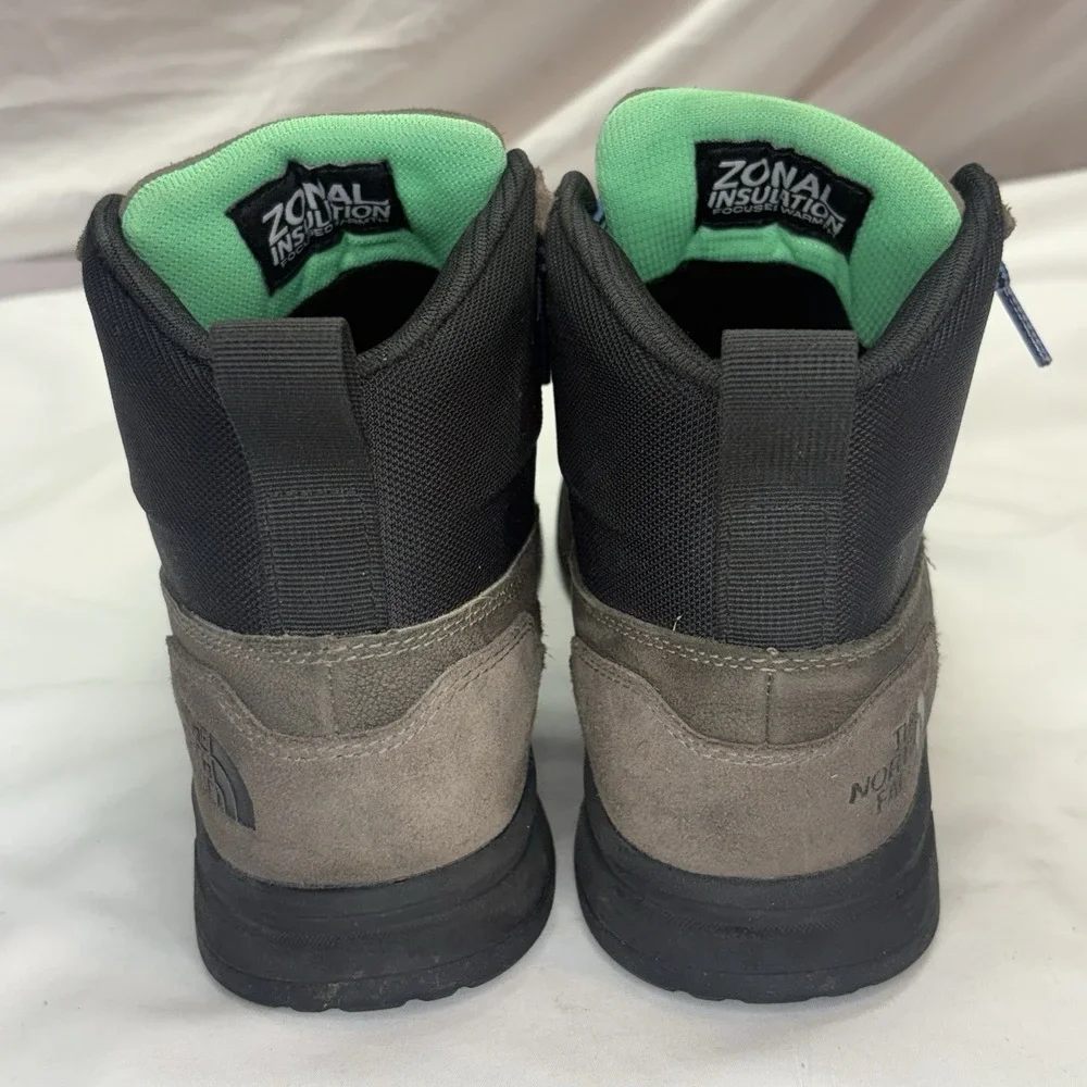 The North Face Men's DryVent Waterproof Winter Boots Tan Suede Sz 9 Larimer Mid